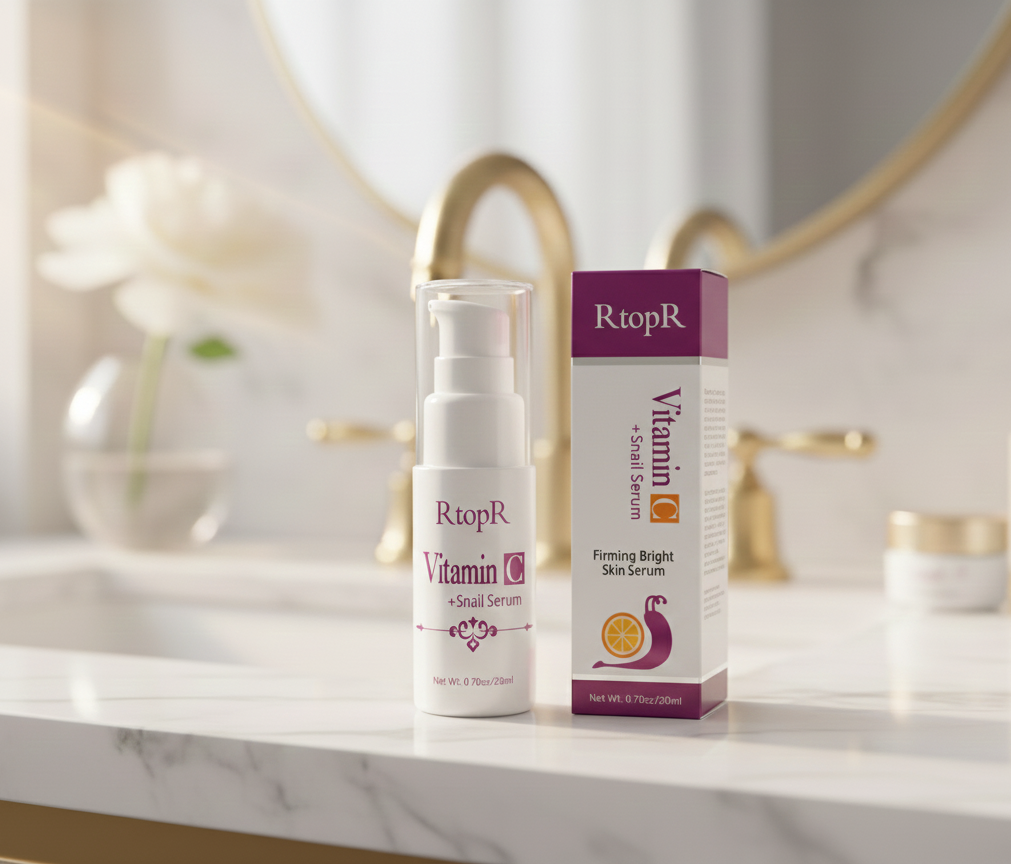 ✨ Sérum Vitamine C & Escargot – Éclat, Anti-Taches & Hydratation Intense