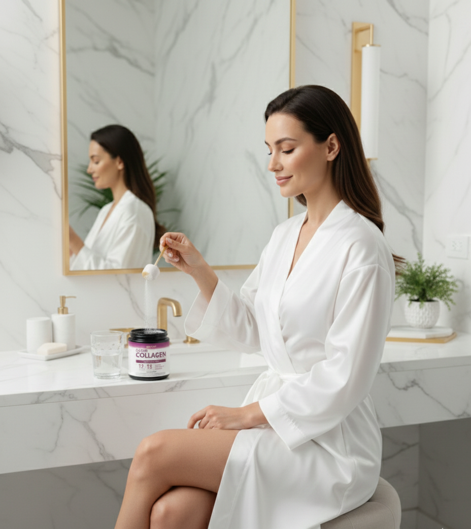 SUPER COLLAGÈNE PEPTIDES – Beauté Naturelle pour Peau, Cheveux & Ongles